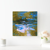 Mystic Waters Vierkante Klok (Huis)