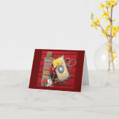 Mystic Wenskaart Kaart (Gele Bloem)