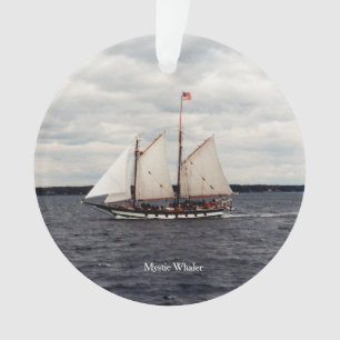 Mystic Whaler acrylornament Ornament