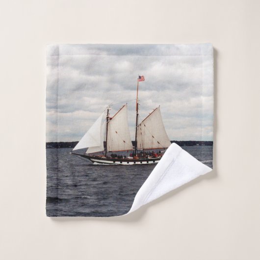 Mystic Whaler-handdoekset Bad Handdoek (Wasdoekje)