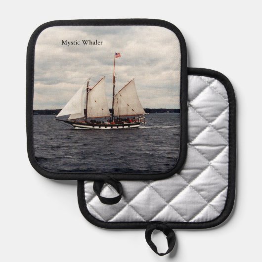 Mystic Whaler pot houder (Voorkant / Achterkant)