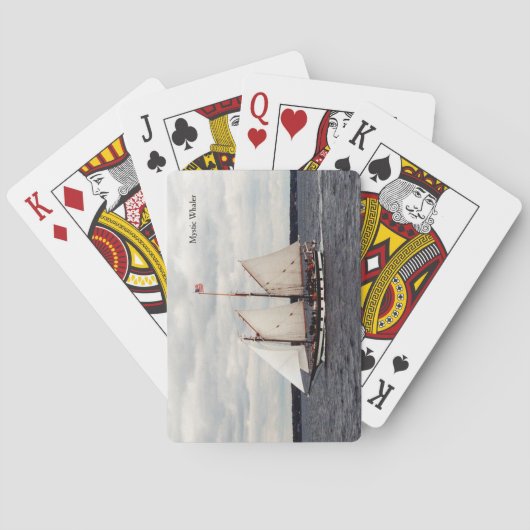 Mystic Whaler speelkaarten (Achterkant)