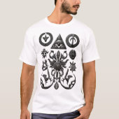 Mystic Whispers: Ancient Symbols T-shirt (Voorkant)