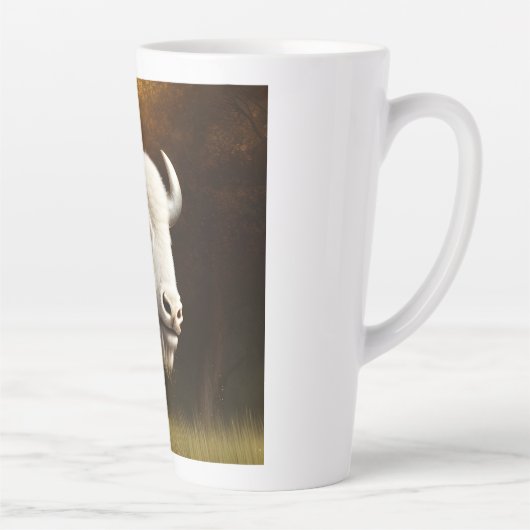 Mystic White Buffalo Latte Mok (Rechts)