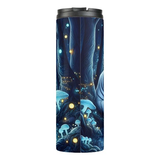 Mystic White Tiger Forest Thermosbeker (Achterkant)