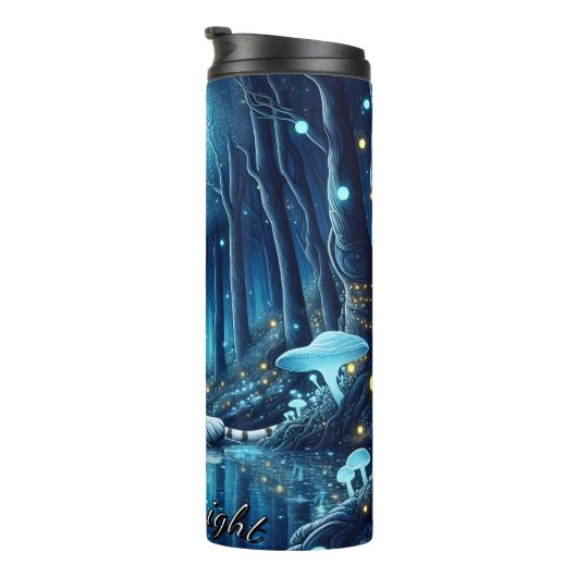 Mystic White Tiger Forest Thermosbeker (Geroteerd rechts)