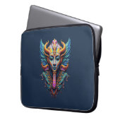 Mystic Winged Deity Laptop Sleeve (Voorkant Links)