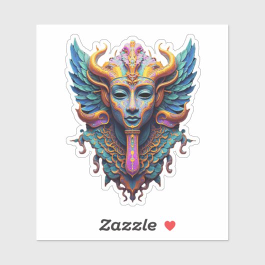 Mystic Winged Deity Sticker (Vel)
