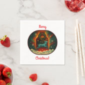 Mystic Winter Stag Servet (Insitu)