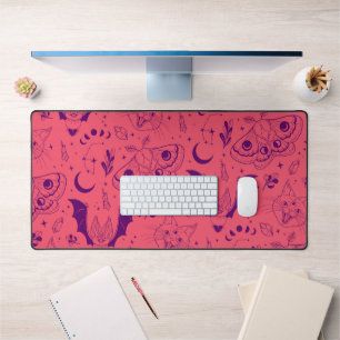 Mystic Witch Cat & Moth Bureaumat