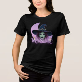 Mystic Witch - Enchanting Gothic Aesthetic Tri-Blend Shirt