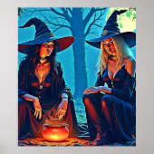 Mystic Witches Cauldron Spellbound Poster (Voorkant)