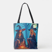 Mystic Witches Cauldron Spellbound Tote Bag (Achterkant)