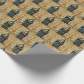 Mystic Wizard Grimoire Fantasy Cadeaupapier (Hoek)