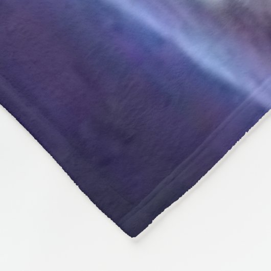 Mystic Wolf Fleece Deken (Hoek)