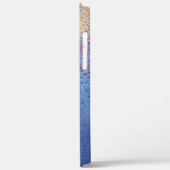 Mystic Wolf Spirit Animal Glitter Glam Personalize Case-Mate iPhone Case (Achterkant / Links)