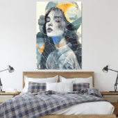 Mystic Woman Canvas Afdruk (Insitu (Slaapkamer))