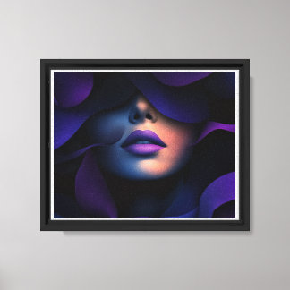 Mystic Woman - Esthetische kunst aan de muur Canvas Afdruk