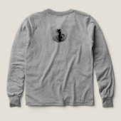 Mystic Woman in Motion – Elegant Silhouette (Achterkant)