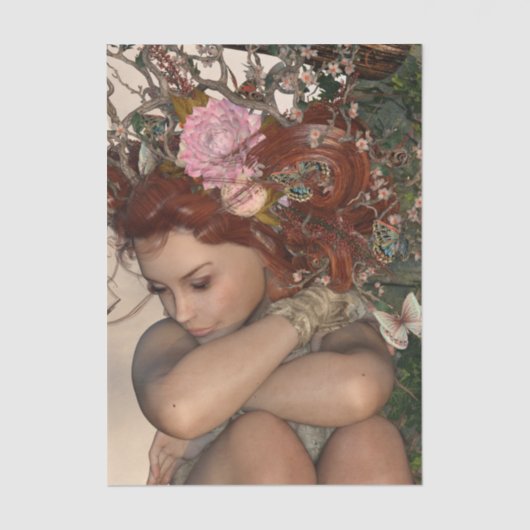 Mystic Woman Tissuepapier (Voorkant)