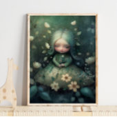 Mystic Woodland Fairy Goddess | Muurafdrukken Poster