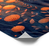 Mystic Woodland Fawn Deer | Duurmuurafdrukken Poster (Hoek)