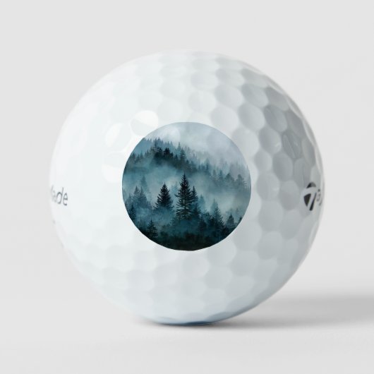Mystic Woodland Golf Balls Golfballen (Voorkant)