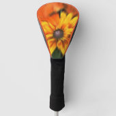 Mystic Yellow Flower Golfheadcover (Voorkant)