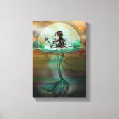 Mystic Zee Mermaid Fantasy Art van Molly Harrison Canvas Afdruk (Voorkant)