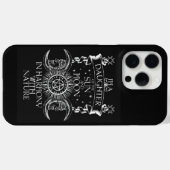 Mystic Zon & Maan Case-Mate iPhone Case (Achterkant (horizontaal))