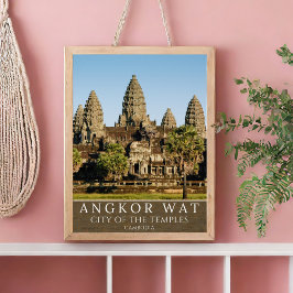 Mystical Angkor Temples – Cambodia Poster
