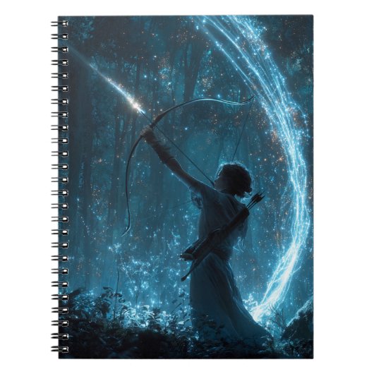 Mystical Archer Moonlight Notitieboek (Voorkant)