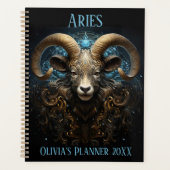 Mystical Aries Zodiac Planner (Voorkant)