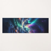 Mystical Aurora Mountain Yoga Mat – Fantasy Nature (Voorkant (horizontaal))
