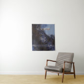Mystical Black en Blue Reiki Symbool Cho Ku Rei Wandkleed (In situ)