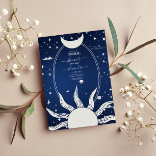 Mystical Blue en Silver Sun Moon Kaart