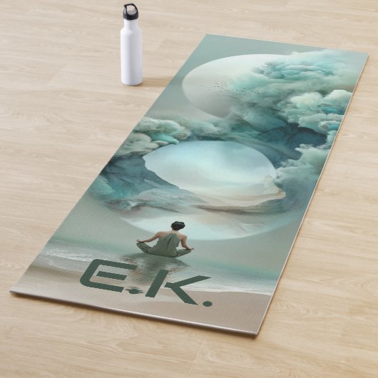 Mystical Blue – Kalmerende en inspirerende yogamat (In situ)