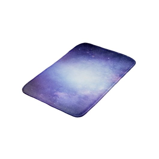 Mystical blue kosmic sky badmat (Gekanteld)