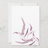 Mystical Boho Waterverf Succulents Baby shower Kaart (Achterkant)