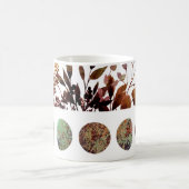 Mystical Botanical Autumn Moon Cycle Bouquet Koffiemok (Center)