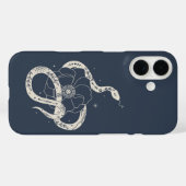 Mystical Botanical Snake Illustratie Case-Mate iPhone Case (Achterkant (horizontaal))