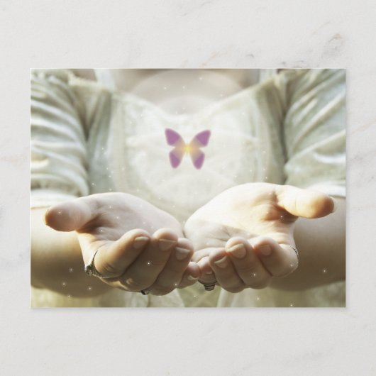 Mystical Butterfly Briefkaart (Voorkant)