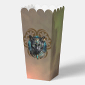 Mystical cat of Egypt, black as night,  Bedankdoosjes (Achterkant)