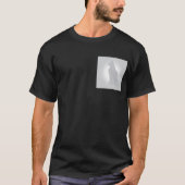 Mystical Cat Silhouette T-shirt (Voorkant)