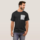 Mystical Cat Silhouette T-shirt (Voorkant volledig)