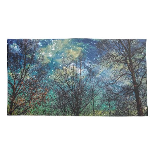 Mystical Celestial Forest King Kussensloop (Achterkant)