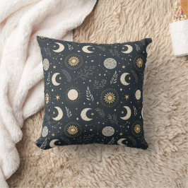 Mystical Celestial Moon Pattern Kussen