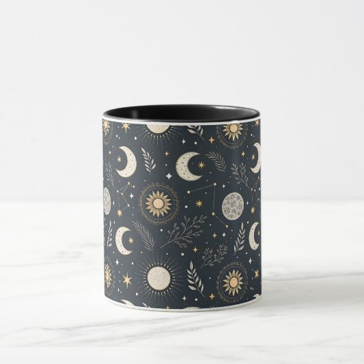 Mystical Celestial Moon Pattern Mok (Midden)