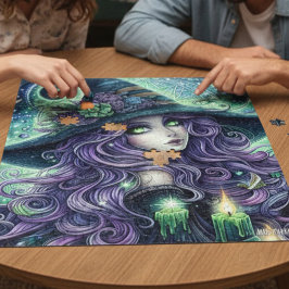 Mystical Celestial Witch Legpuzzel