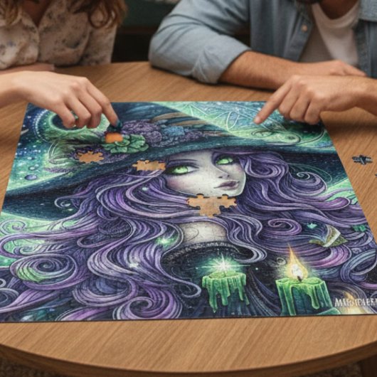 Mystical Celestial Witch Legpuzzel